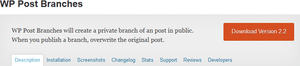 wp-post-branches